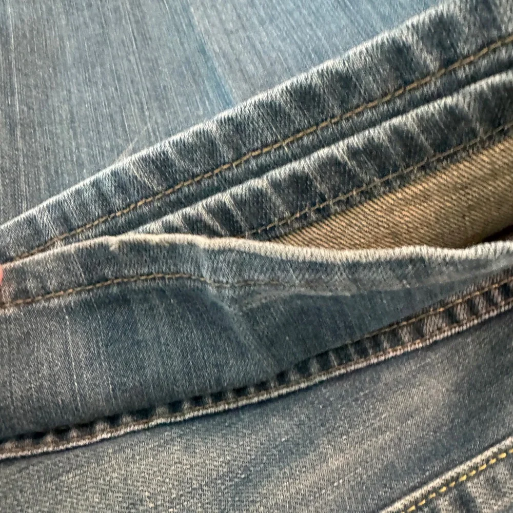 Levi's 569 Loose Straight Jeans Mens 36 Blue Medium Wash Denim Relaxed Fit‎
